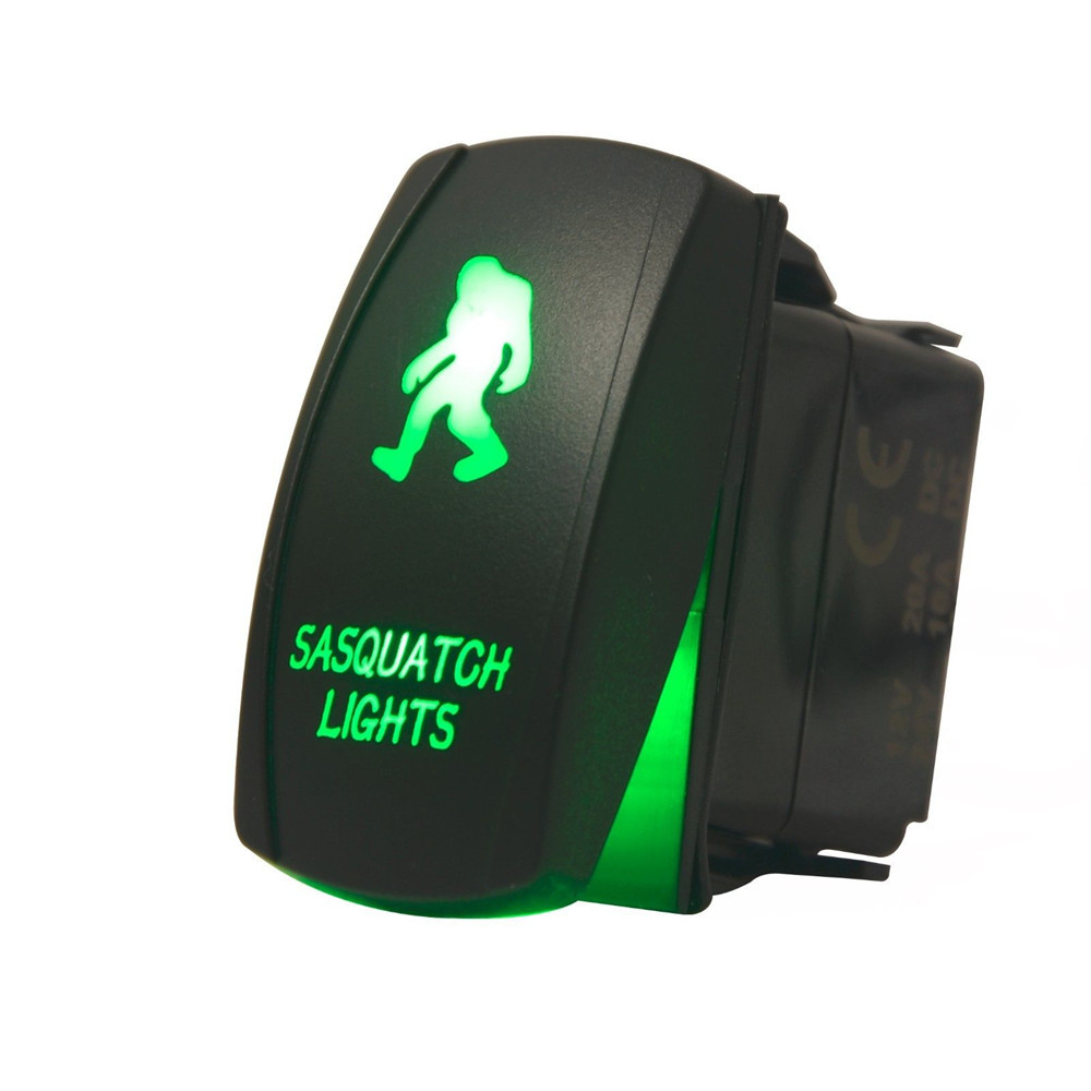 custom Sasouatch rocker switch