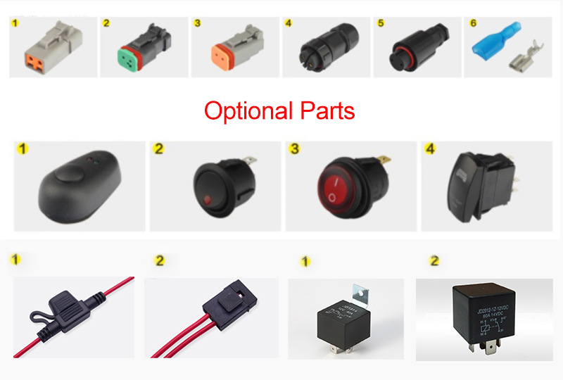 wiring harness connector switch relay fuse