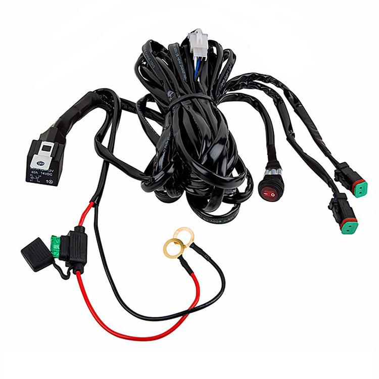 lights bar wiring harness