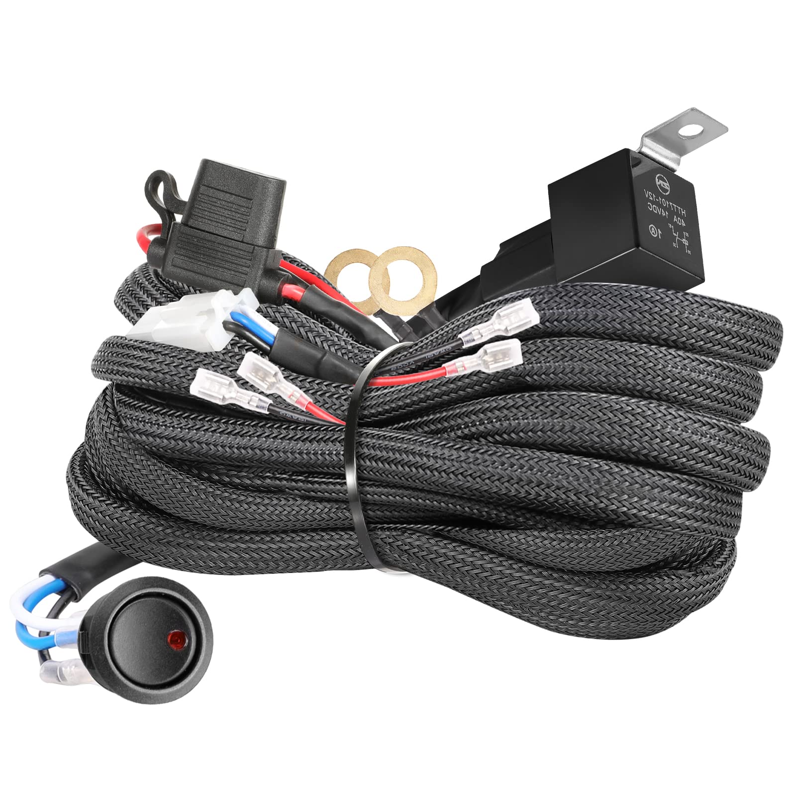 UTV ATV lights bar wiring harness